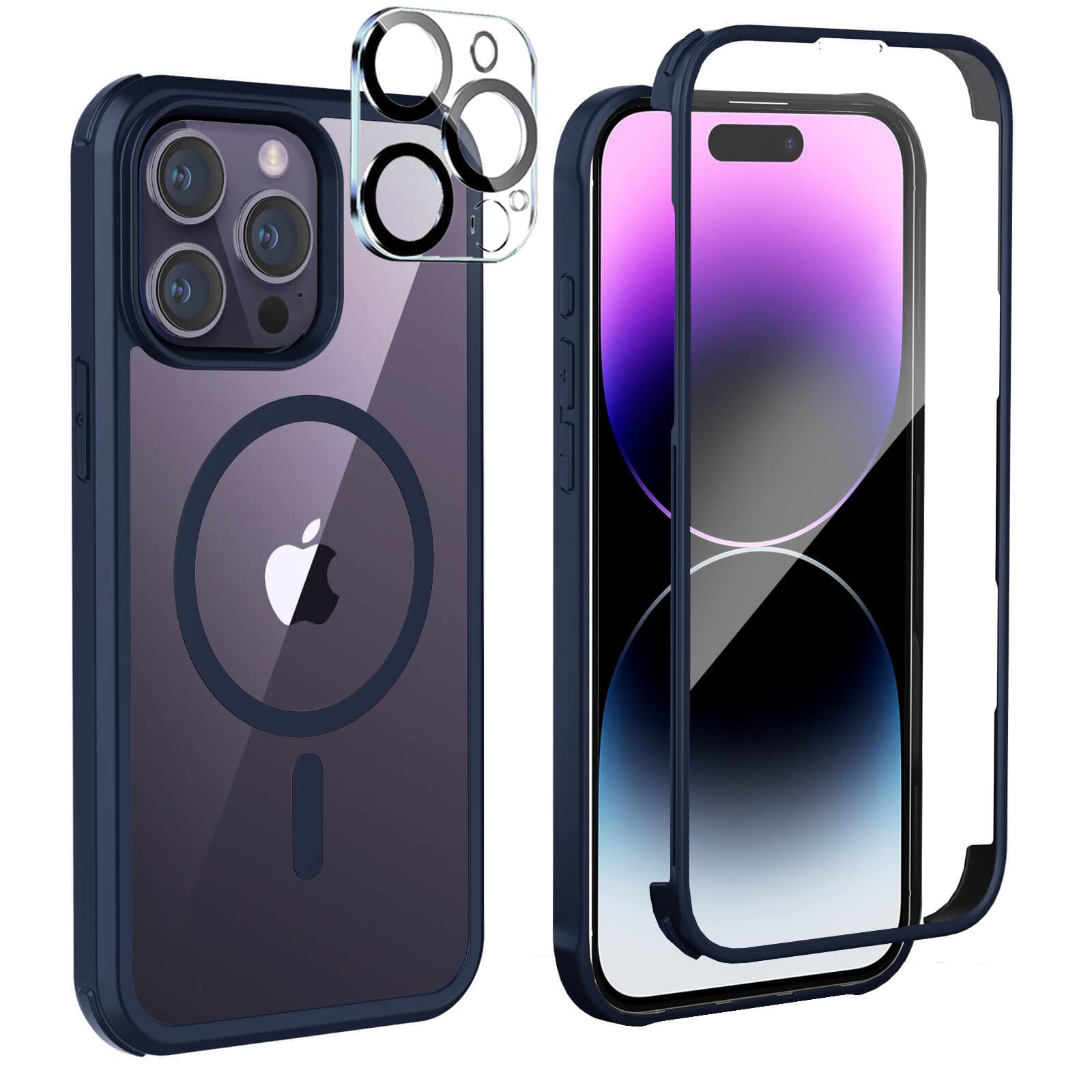 Leedia Handyhülle Kompatibel mit iPhone 16 Pro Max Magsafe H