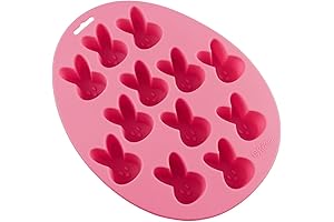Wilton Easter Bunny Shaped Silicone Treat Mold