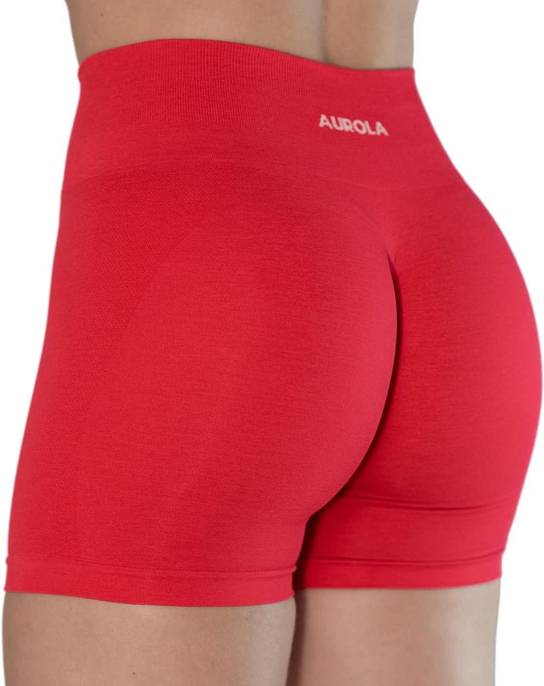 AUROLA Intensify V2.0 Women's Workout Shorts Athletic Running Shorts, Seamless High Waist Gym Yoga Shorts - Image 2
