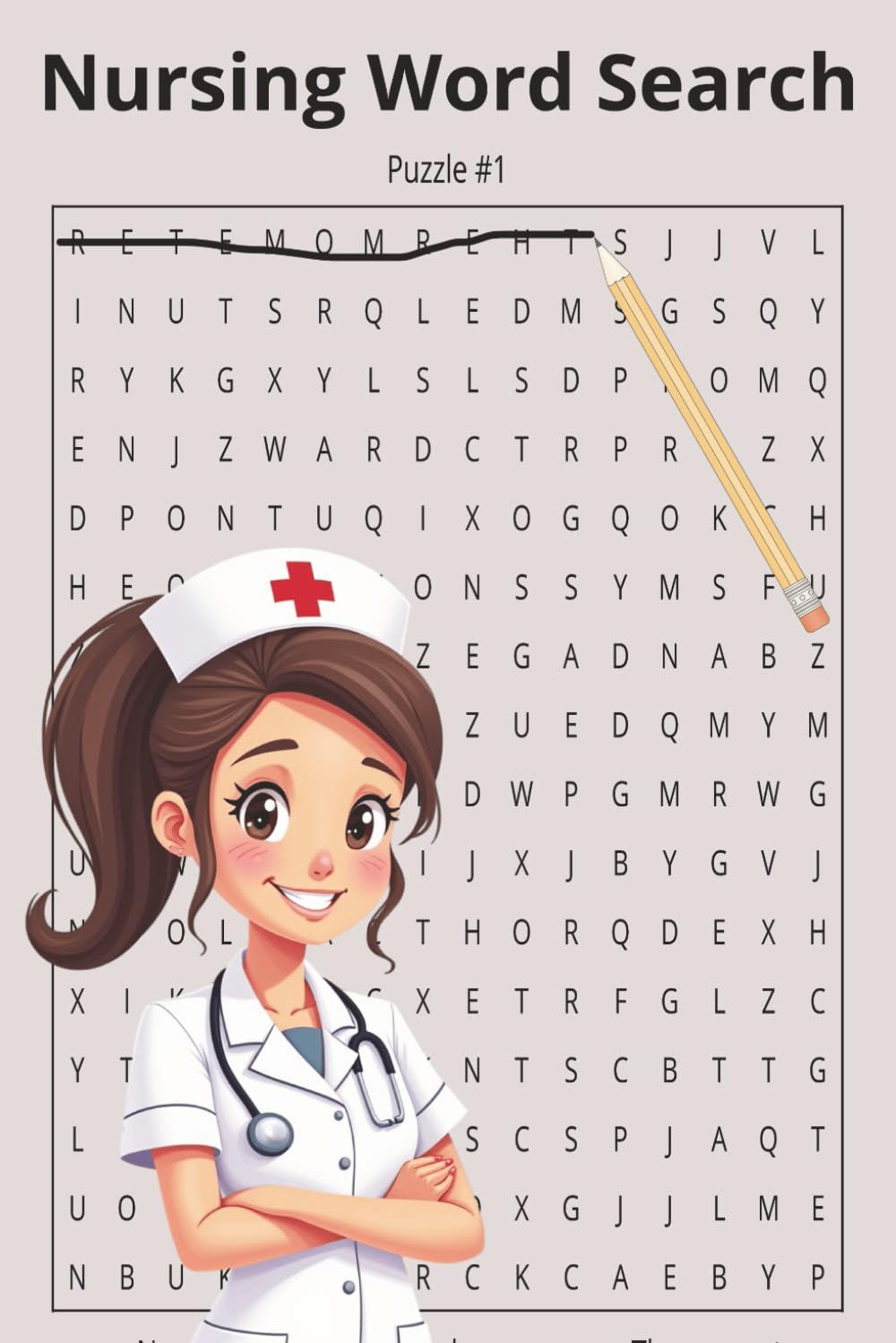 Nurses Word Search: Nurses Word Searches with Easy-to-Read Print about Nursing, the nursing field, medical terminology & more. Great fun for all ... and free time. Gift for holidays anxiety