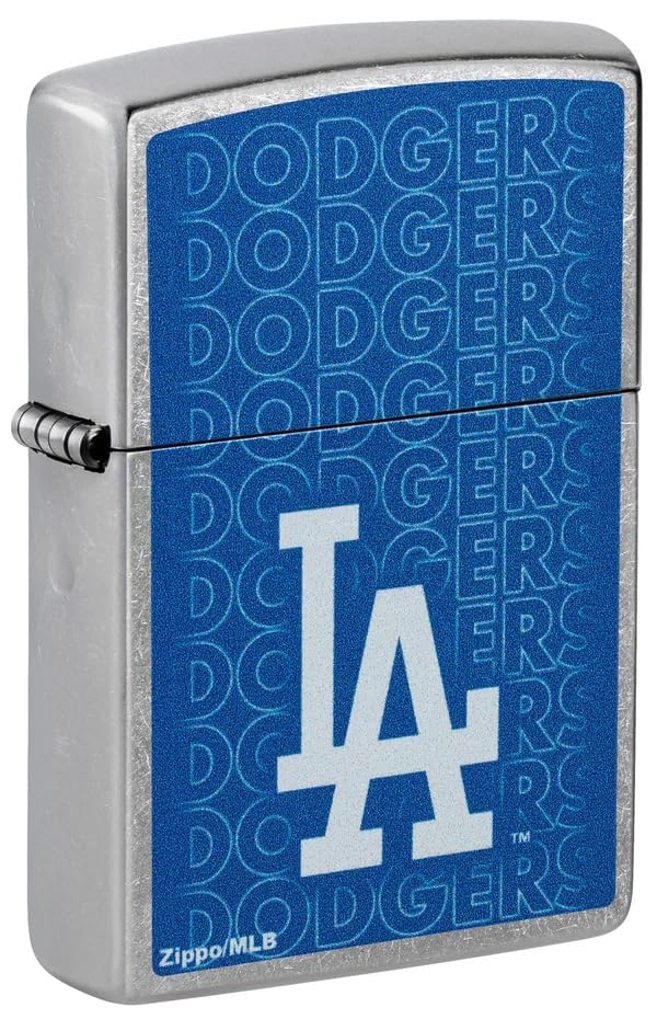 Encendedor Zippo personalizado MLB Dodgers metálico miniatura 2