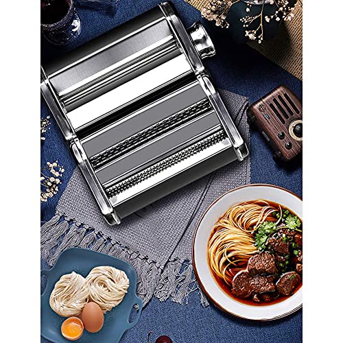 MOSHUO Multifunktionale Haushalts-Nudel-Pressmaschine, automatische und Bequeme Edelstahl-Nudelmaschine, elektrische… – Bild 3