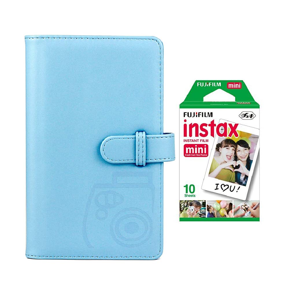 FotoCart 96 Pockets Mini Film Photo Album Book + 10 Sheet Mini Film for Instax Mini LiPlay 11 9 8 7s 70 90 Link Instant Camera 3 Inch Polaroid Picture Name Card Holder-picture-33