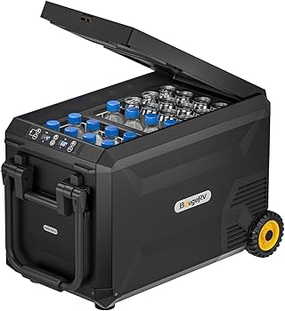 BougeRV ポータブル冷蔵庫 20L　アウトドア　冷蔵庫　冷凍庫　車載冷蔵庫 Amazon.co.jp: BougeRV ポータブル冷蔵庫 車載冷蔵庫 20L