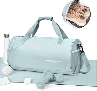 Sports Gym Bag Women Small Lightweight Duffel Bags for Men and Women Workout Bags for Gym Exercise Beach Yoga Dance Bag,Blue