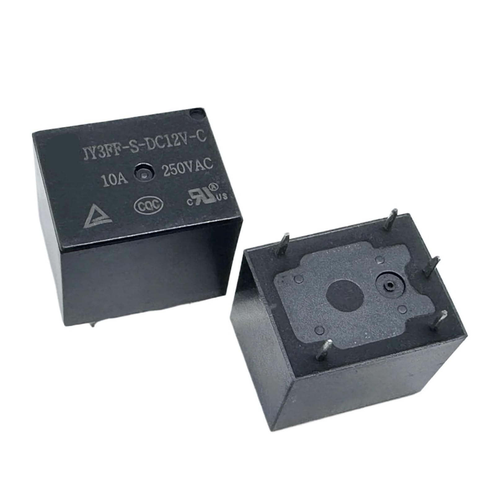 SMGLRUEAT 1pc JY3FF-S-DC12V-C (T73C-10A) Relay 5pins
