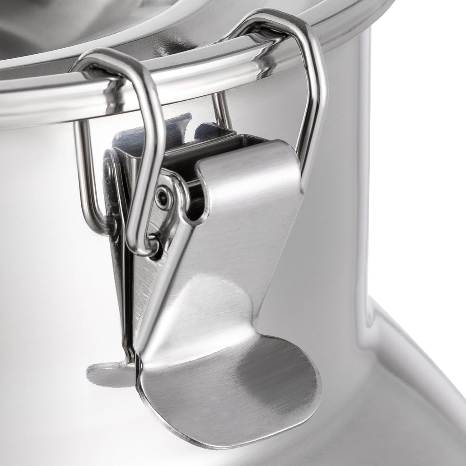 15L/3.96Gal Milk Can Beverage Dispenser with Spigot, Heavy Duty Milk Jug Bucket, 304 Stainless Steel Liquid Storage Container with Sealed Lid for Milk, Wine, Water, Rice, Cereal, Grain