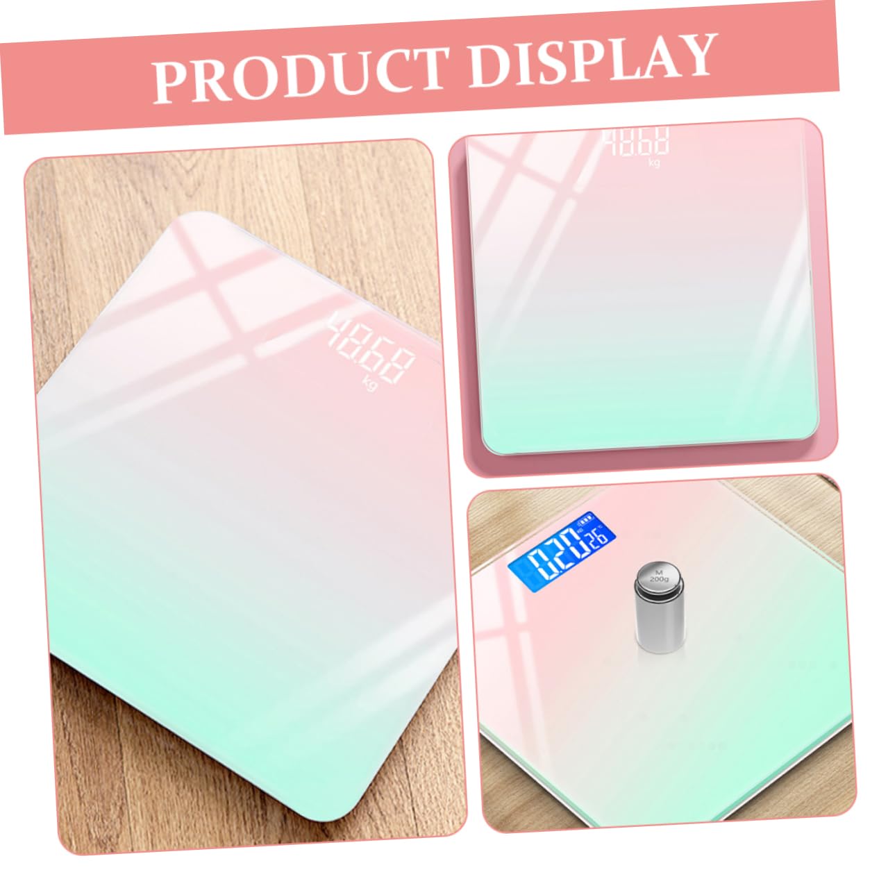 ORFOFE Báscula Digital Portátil para Bebés con Pantalla LCD Precisión Alta para Seguimiento del Crecimiento Infantil para Recién Nacidos y Pequeños Medición Kilogramos