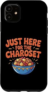 Passover Desert Jewish Food Charoset Cultural Heritage Case for iPhone 11