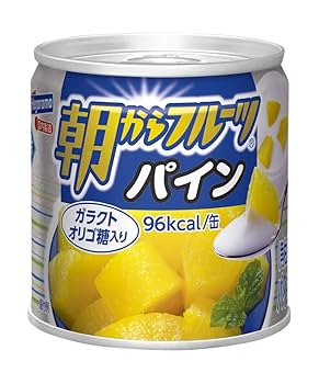 Amazon.co.jp: はごろも 朝からフルーツ パイン 190g (4085) ×24
