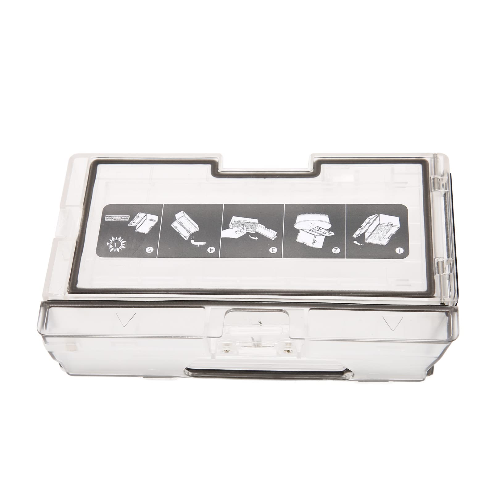 Boîte à Poussière pour Balayeuse, Boîte de Collecte de Poussière pour S7 T7S T7S PLUS G10 Robot de Balayage de Sol, Accessoires de Boîte de Collecte des Déchets