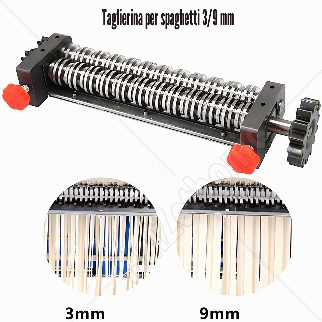 Elettrica Macchina per Pasta Fresca Sfogliatrice Acciaio Inox Domestico 240