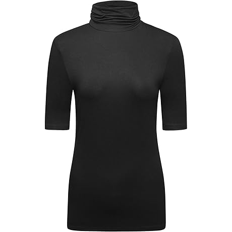 Short Sleeve Turtlenecks for Women: A Stylish and Comfy Layering Essential
