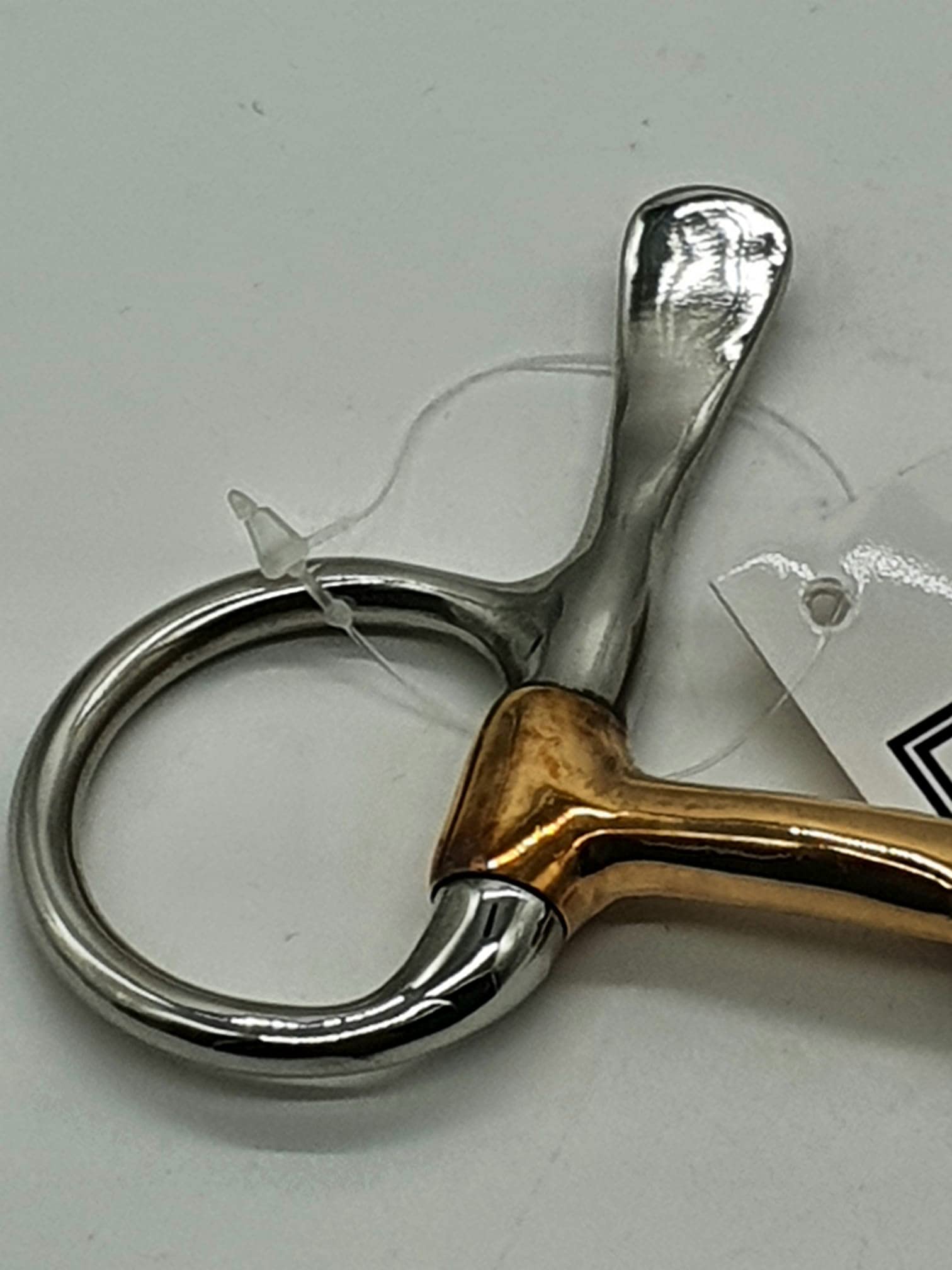 Tysons Breeches Baucher Bit Minishetty Half Spoon Kupfer Gebiss Minipony Shetty gebrochen 7,5 8,5 9,5 10,5 11,5 T Bit Löffel Gebiss sehr zart