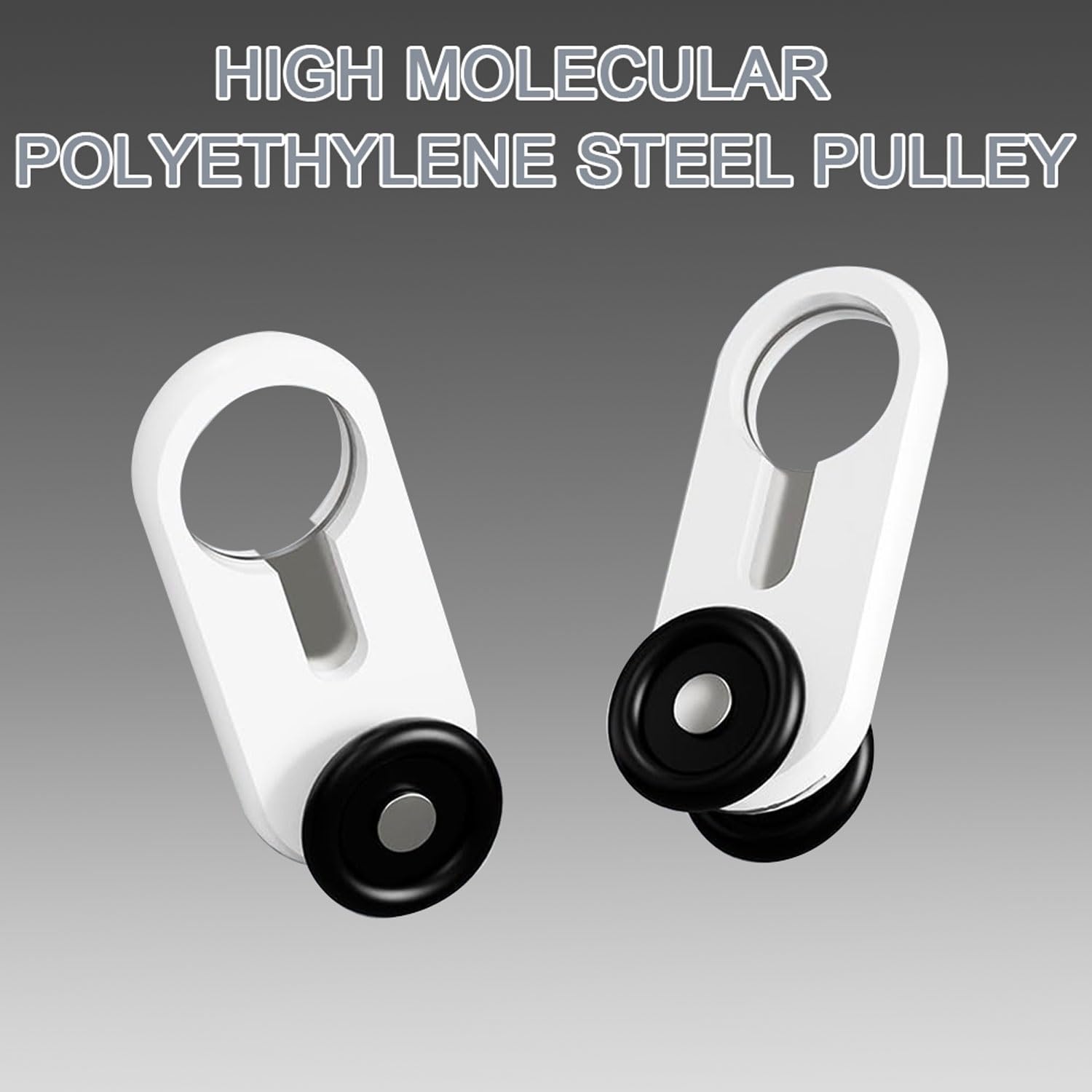 Schwerlast Vorhangschiene,2-läufig Gardinenschiene Aus Aluminium, Gardinenstange Deckenhalterung,Leises Gleiten,Strapazierfähig,Für Krankenhaus,Büro(White,2.7M/8.8FT)