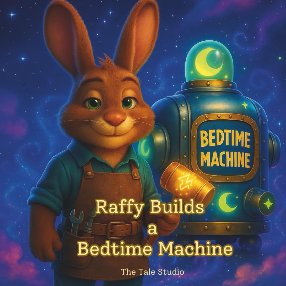 Raffy Builds a Bedtime Machine: Meet Raffy the Rabbit in a Whimsical Story That Helps Kids Drift Off to Sleep