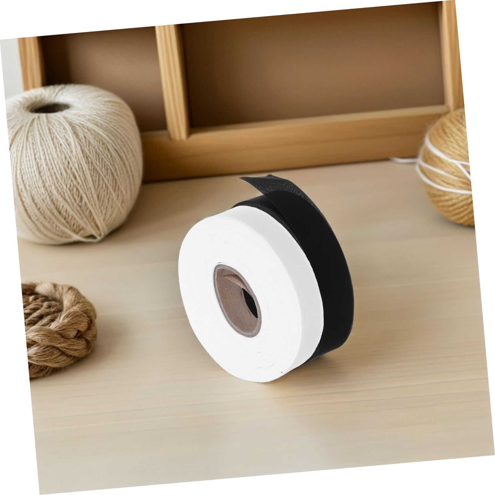 Gadpiparty 4rouleaux Ruban Adhésif Pour Rideaux Ruban Ourleur Bordure Pour Rideaux Fournitures De Couture Pour Jupes Pour Tissus Délicats Ourlets Pour Projets De Loisirs Créatifs