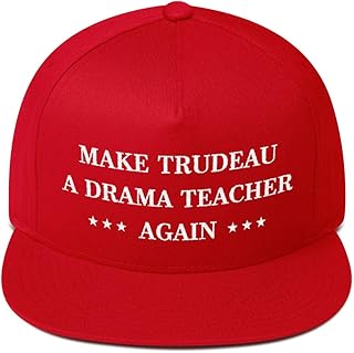 Hogue WS LLC Make Trudeau A Drama Teacher Again Hat (Snapback) Red