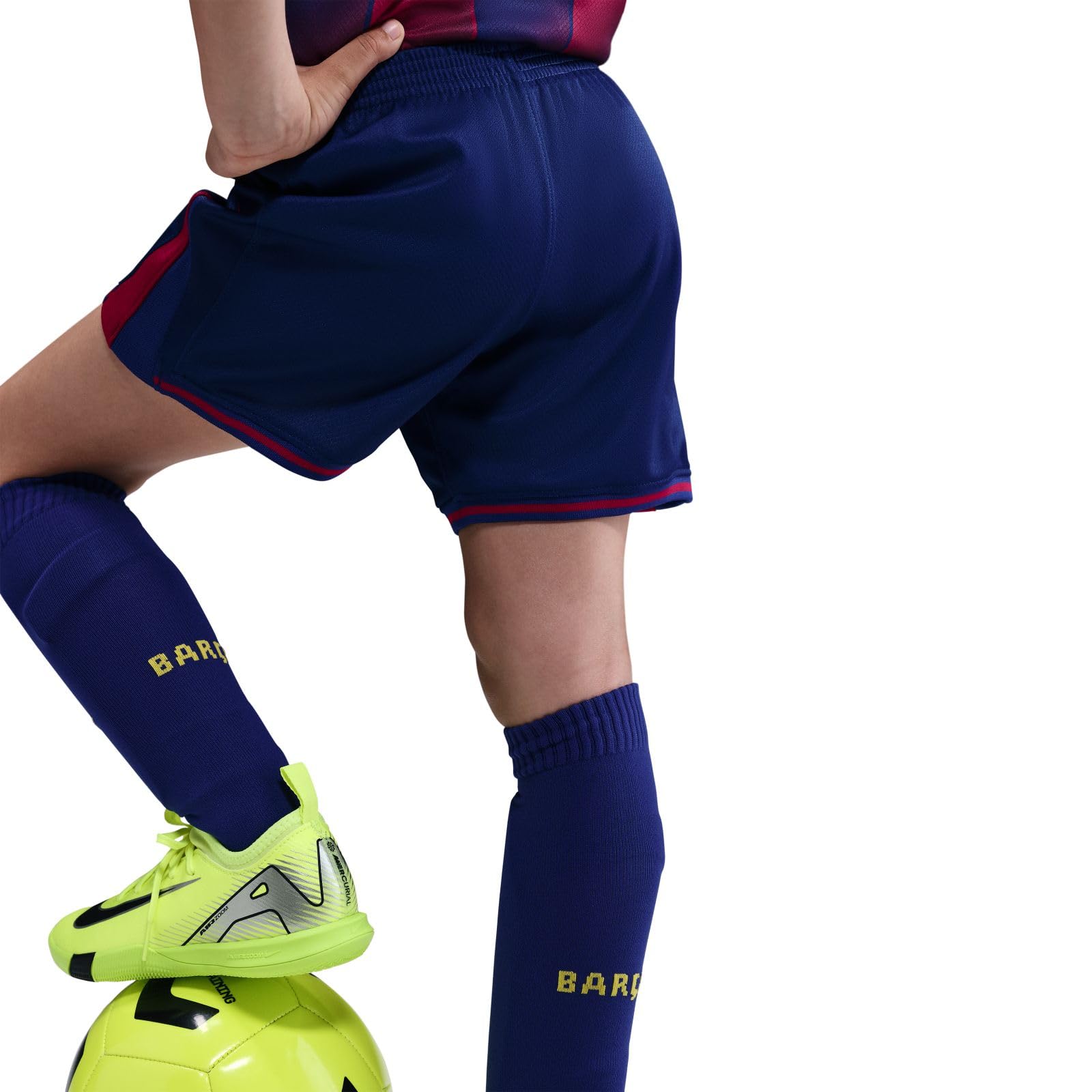 NIKE Fc Barcelona 2025/26 Stadium Home Dreiteiliges Nike Replika Fußballtrikot-set Für Jüngere Kinder Conjunto de camiseta de fútbol Unisex niños
