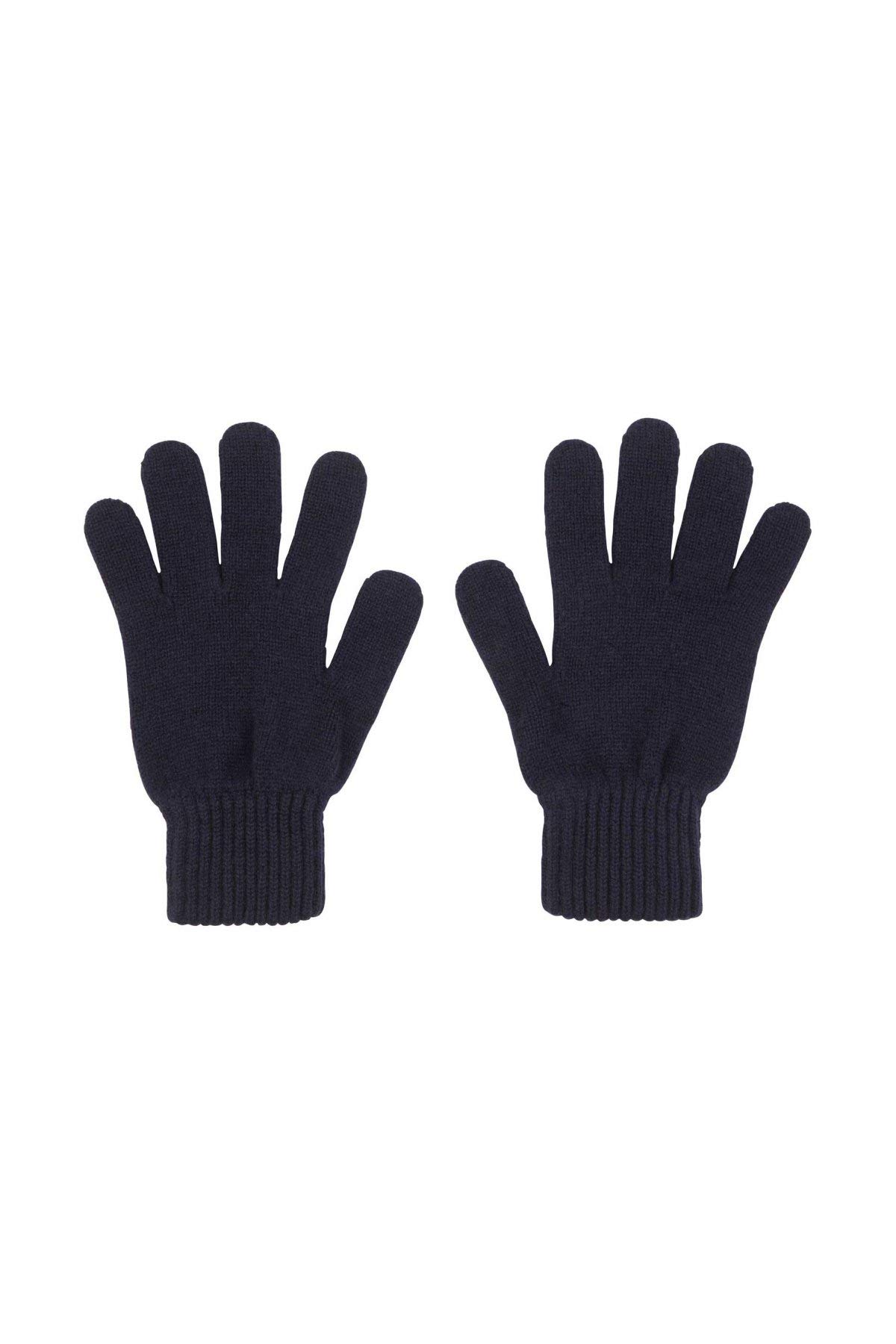 Jasmine Silk Men's 100% Cashmere Gloves Made in Scotland (Navy)