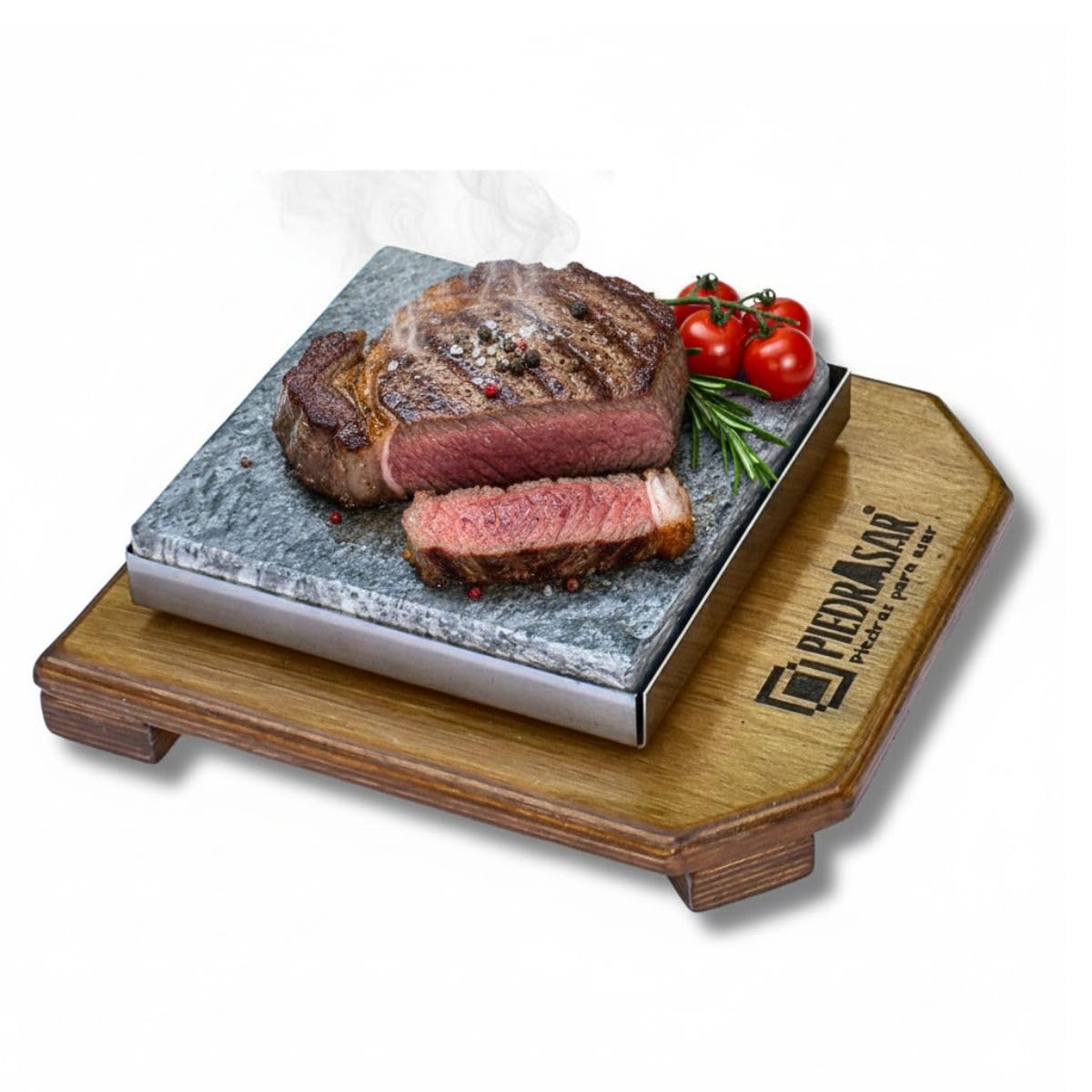 Pierre pour viande Promo 6 ensembles complets personnalisés PC avec pierre 16x16