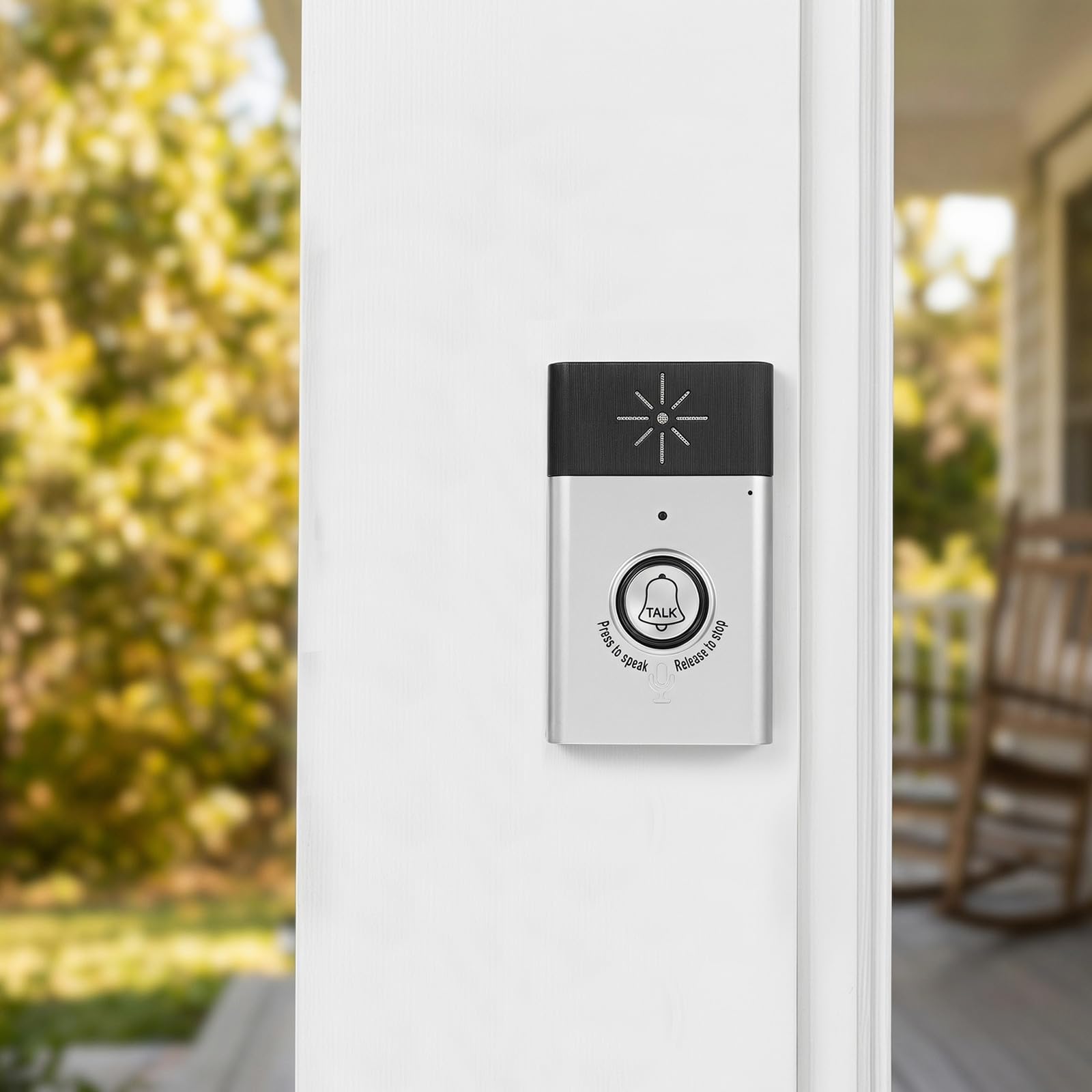 Interphone sans Fil H6 à Voix pour Porte D'entrée, Longue Portée