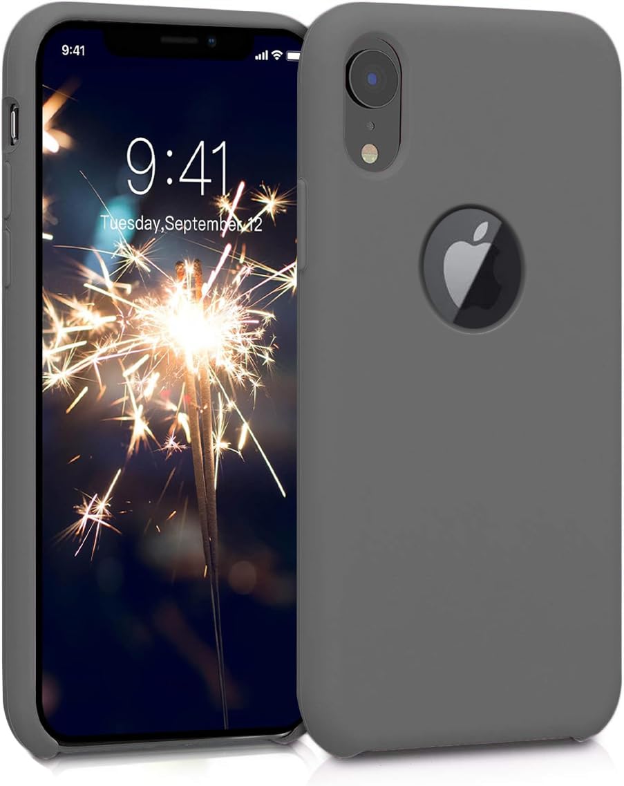 VONZEE Liquid Silicone Soft Back Cover for iPhone XR Case, Shockproof Slim Camera & Full Body Protection Non Yellowing Cover with Microfiber Lining & Logo Cut (6.1 Inch) -Grey (B098NPC3KS) Amazon Price History, Amazon Price Tracker