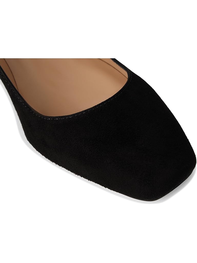 Black LK Bennett Sally Square Toe Courts