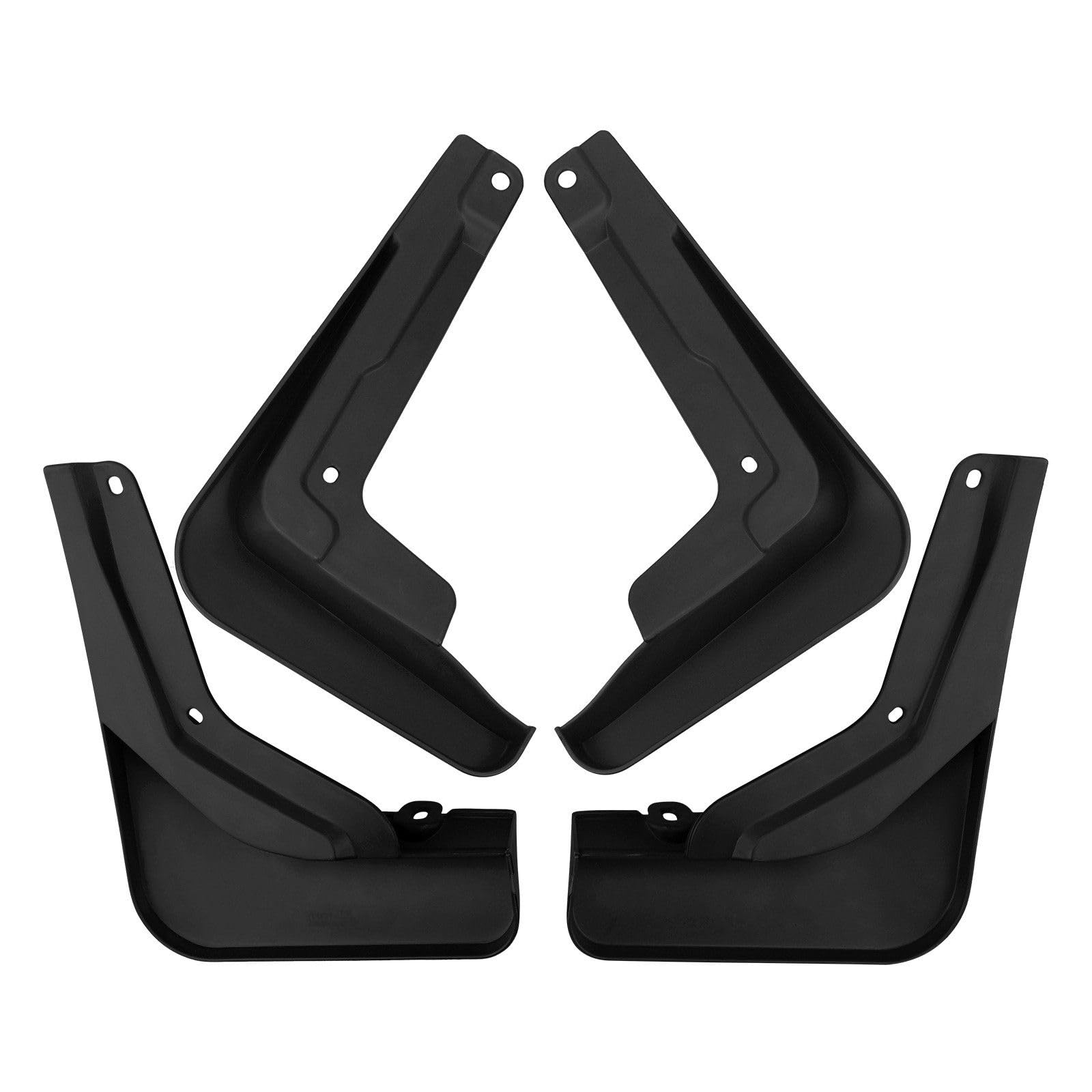 CDQSB 4 Pcs Car Mud Flaps for Hong Qi HQ9 2023-2025, Front Rear Fenders Splashproof Splash Guards Mudflaps Protects Accessories