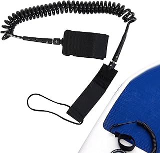 MANGUO Stand up Paddle Board Leash | Open Water Stand Up Paddle Board,Legrope Strap for Short-board, Skim-board, Fish-board, Long-board, Paddle-board, Replacement Leg Rope