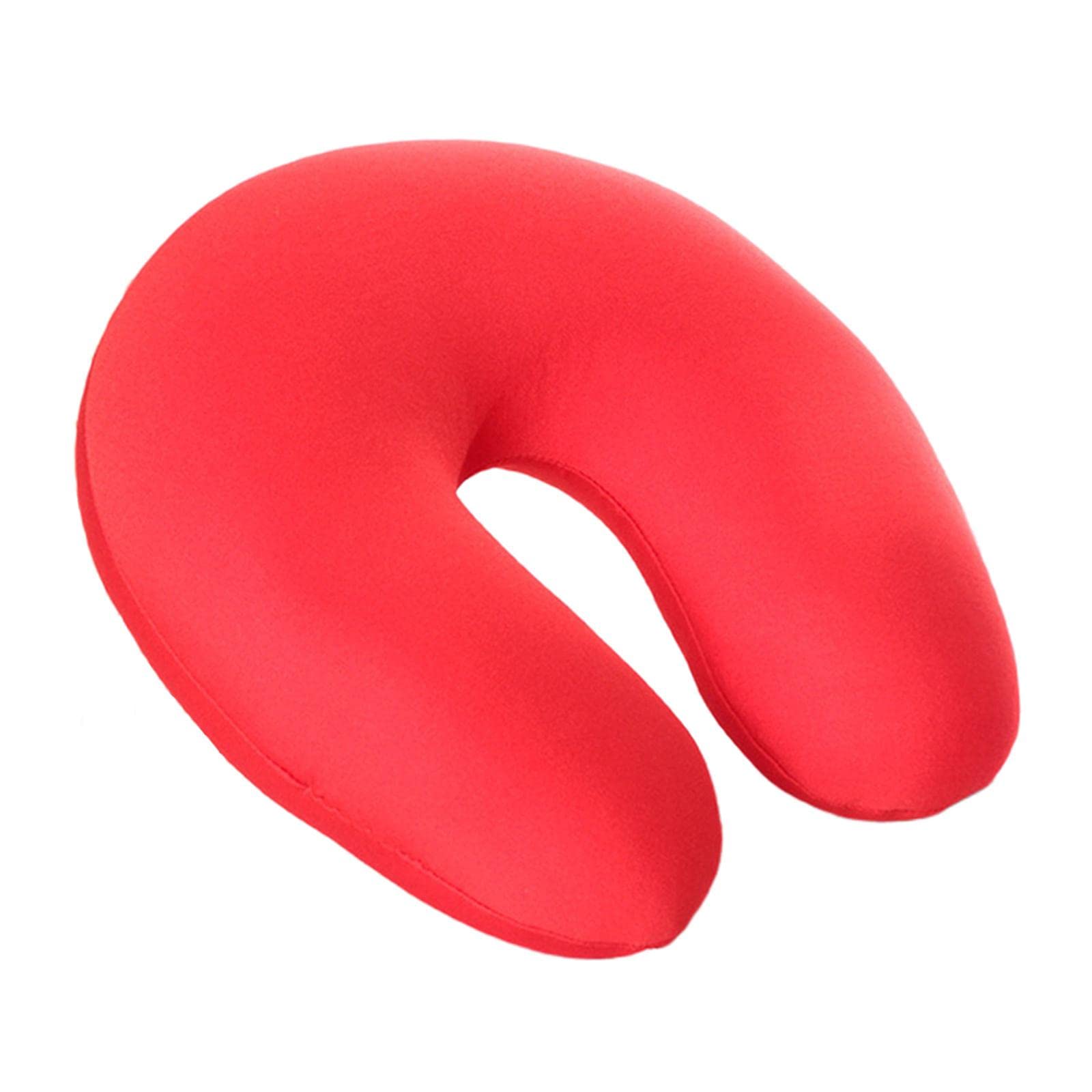 Urijx™ Soft Travel Pillow U Shape Neck Pillow Sleeping Neck Support for Airplane Red Home & Garden | Bedding | Bed Pillows-image-22