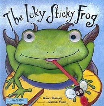 Hardcover The Icky Sticky Frog Book