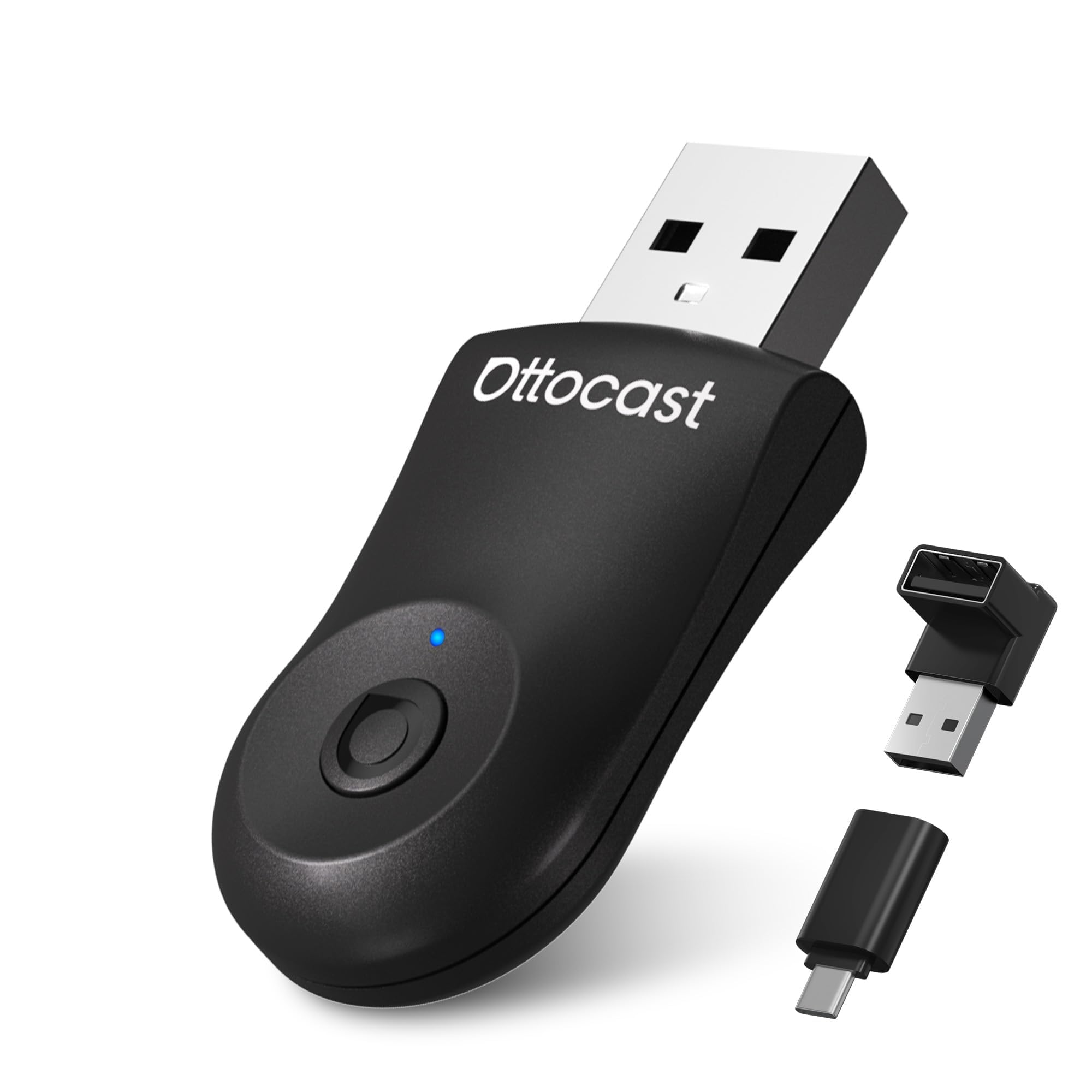 OTTOCAST Mini 2-in-1 Wireless CarPlay & Android Auto Adapter | One-Button Disconnect for Multi-User & Factory Rest | Bluetooth 5.3 & Wi-Fi 5.8Ghz | GPS Pass-Through| Firmware OTA Update | USB C/A-image-6