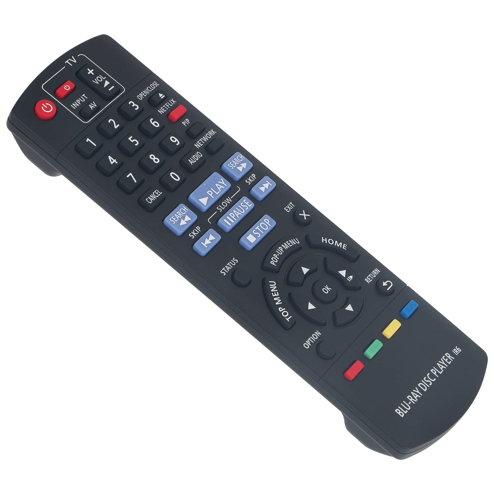 VINABTY N2QAYB000739 Replace Remote Control Fit for PANASONIC BLU-RAY DISC PLAYER DMPBD77 DMPBD77EBK DMP-BD77 DMP-BD87 DMP-BD871 - Image 4