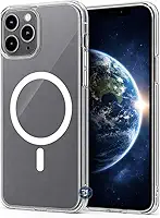 Capa Mag-Safe para iPhone 11 Pro Max Transparente Premium – Clear Case Anti-Amarelamento, Proteção de Câmera, Anti-Impacto e Magnética Compatível com Mag-Safe