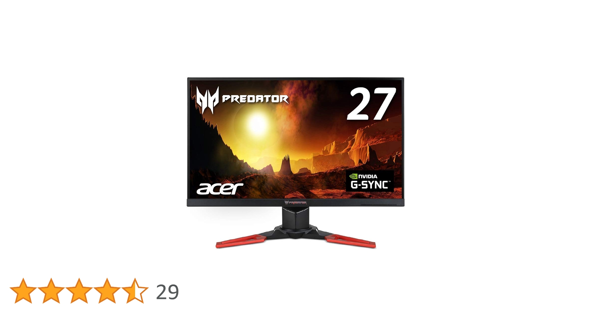 Acer XB271HU bmiprz 27インチ 2560x1440 モニター Acer Predator XB1 XB271HU bmiprz 27