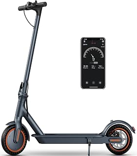 Electric Scooter - 250W/350 Motor, Max12/18/21Miles Long Range, Solid Tires, 264LB Load, Folding Commuter Escooter with Cruise Control, App Control, UL-2272 Certified