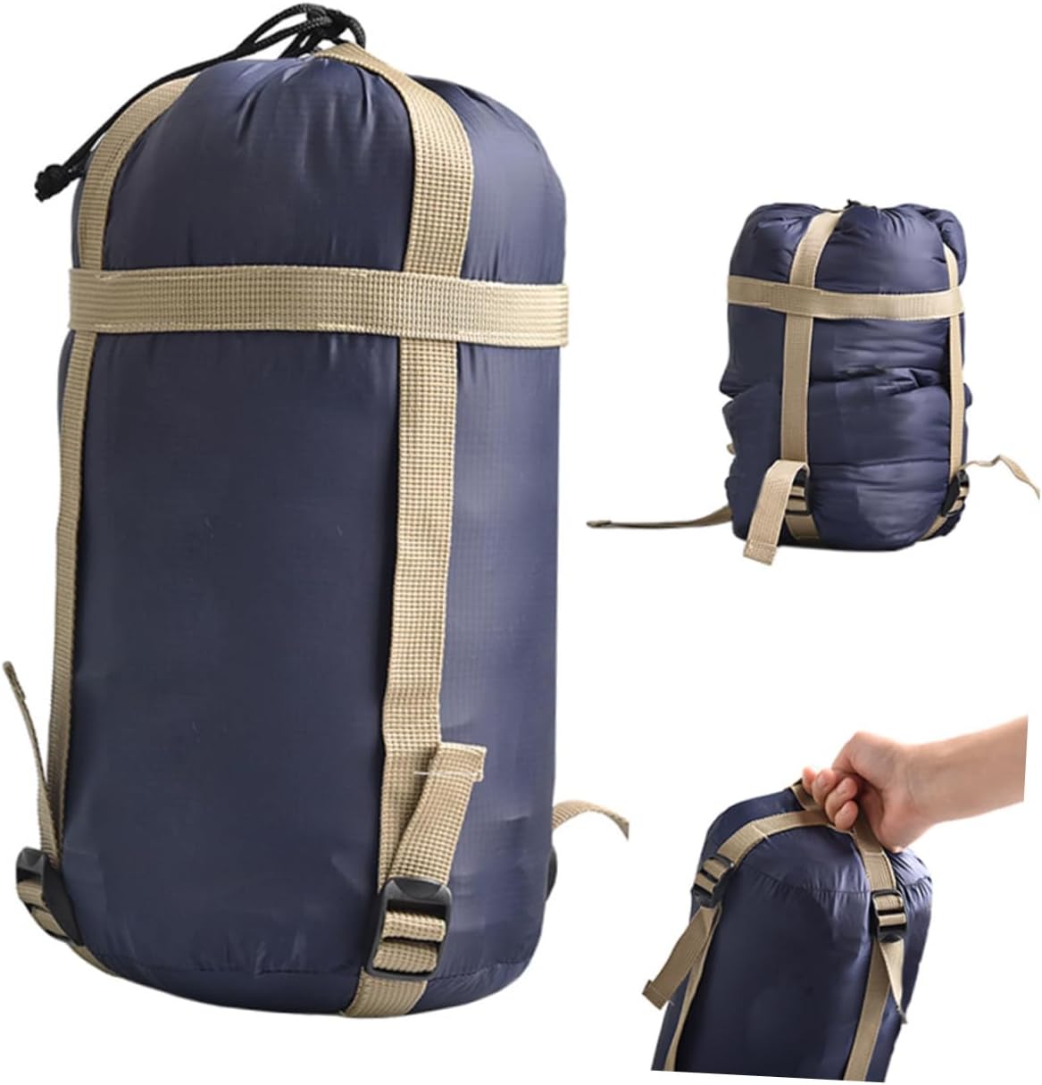 Stuff Sack Compression Bag for Quilts Durable Storage for Camping Hiking and Backpacking