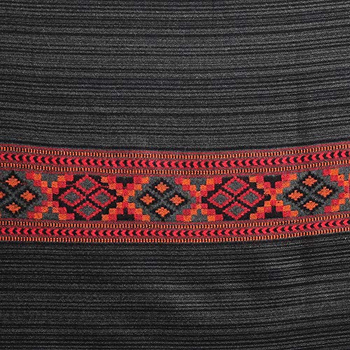 Zamour Women's Kullu Himachali Woolen Shawl Stole Wrap 40 in x 80 in3