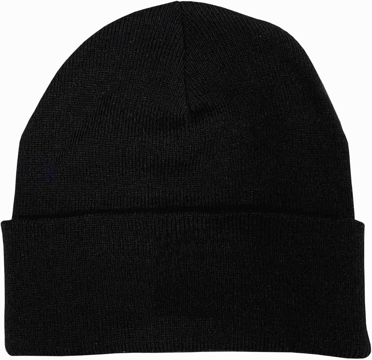 VetFriends.com Beanie with Embroidered Desert Storm Veteran Black Patch