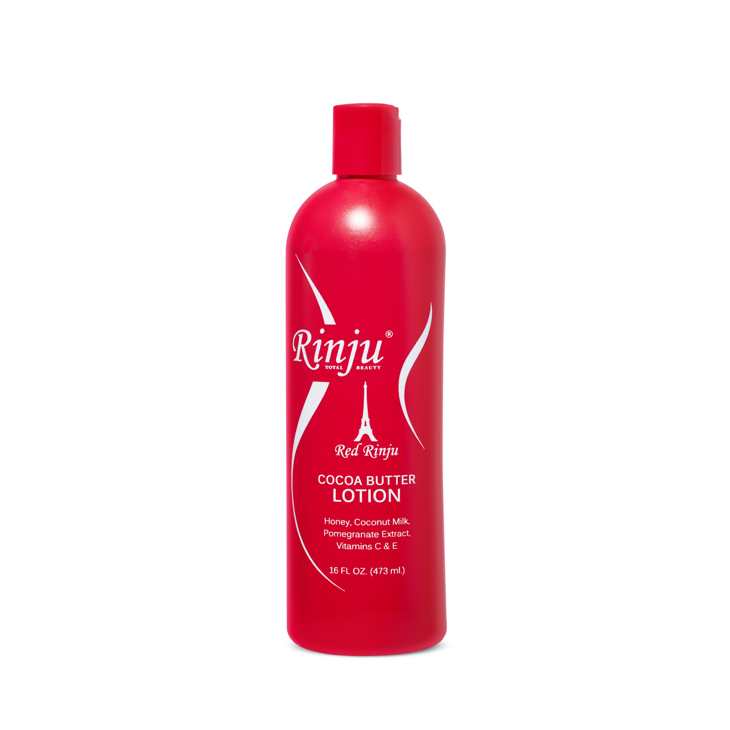 Cocoa Butter Lotion - Non-Greasy Lotion for Women & Men - 16 oz Cacao Butter Lotion for Extremely Dry Skin - Pomegranate Extracts & Vitamin C and E Moisturizer - Skin Care Essentials