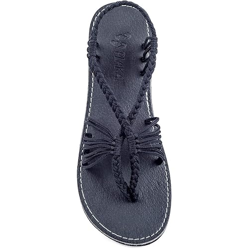 Plaka Seashell Comfortable Womens Sandals | Strappy Sandals for Women Dressy Style Perfect for Beach Walk and Poolside