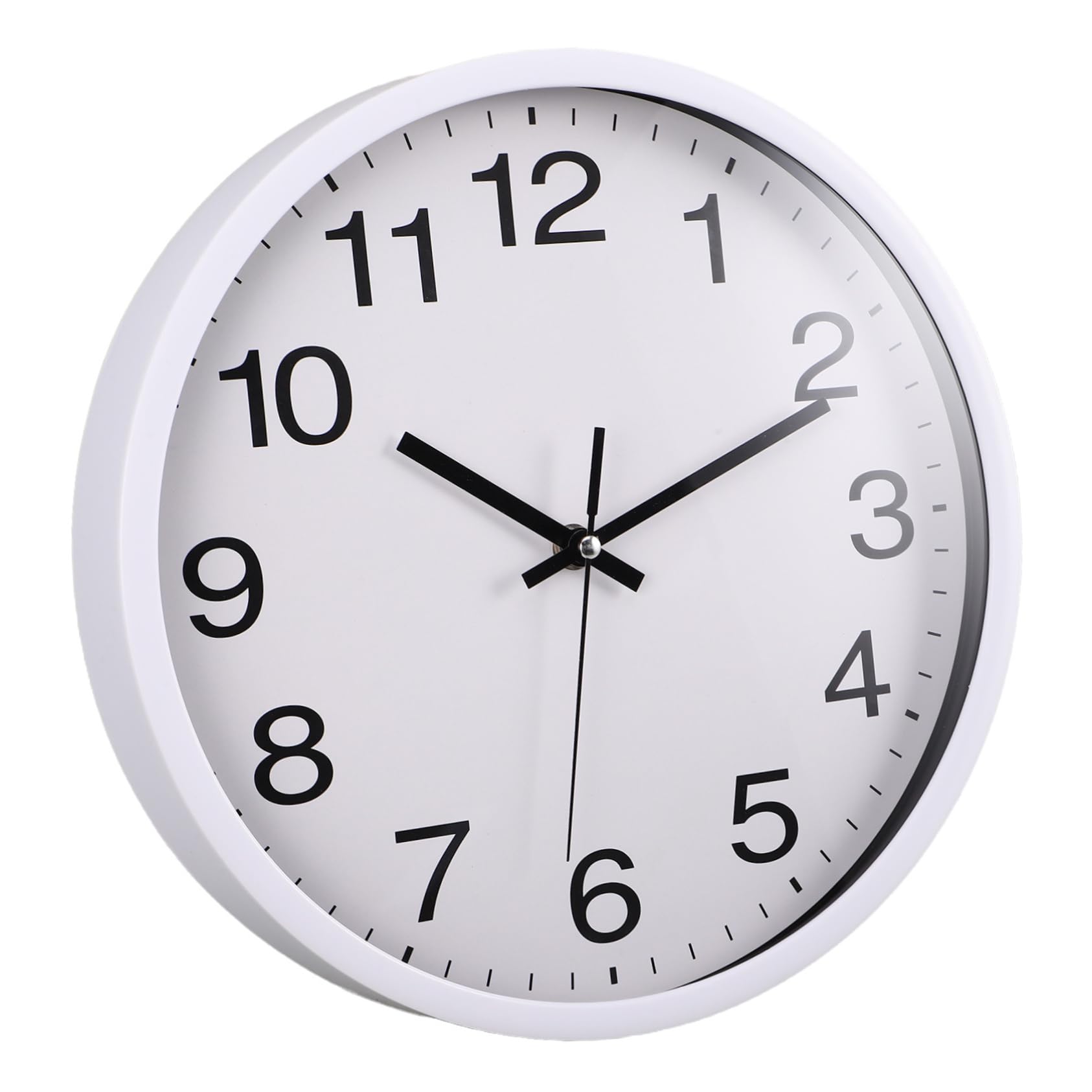 Horloge murale moderne pour cuisine et salon au design minimaliste