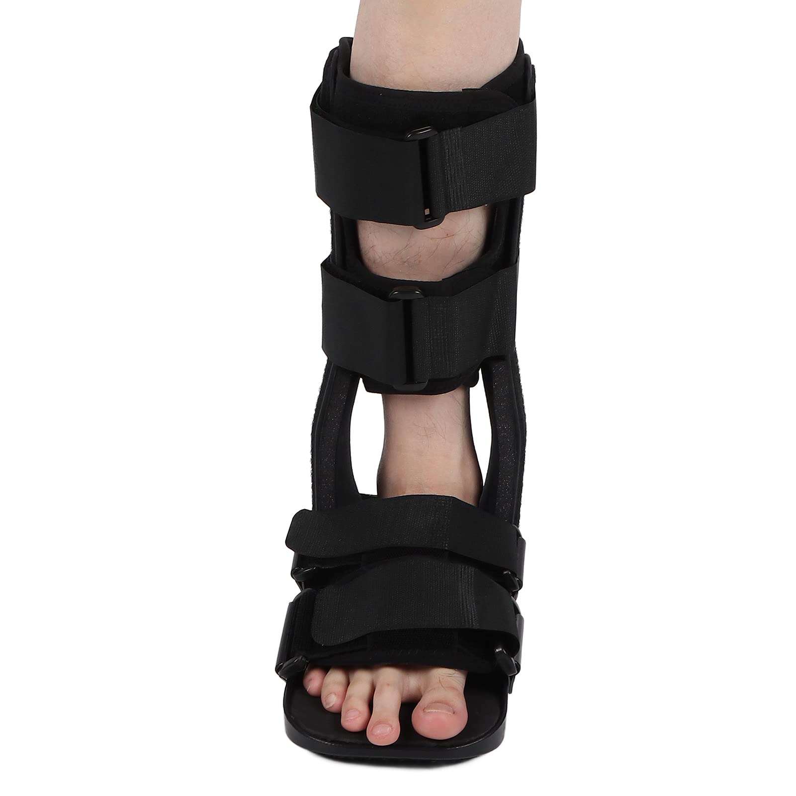 Pongnas Bota Ortopédica Ligera con Absorción de Impactos, Plantilla y Suela Acolchadas, para la Recuperación Postoperatoria de Esguinces y Fracturas de tobillo. (M)