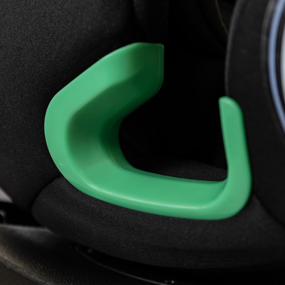 Interbaby Silla Coche Bebé PAX i-Size ISOFIX 360° Grupo 0+1+2+3 (Negro) | Silla auto giratoria 360 reclinable 40-150 cm, reductor recién nacido, protección lateral SPS, pata de apoyo