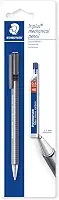 Lapiseira 0.5mm + Grafite HB, Staedtler, Triplus, 77425BK25D, Cinza