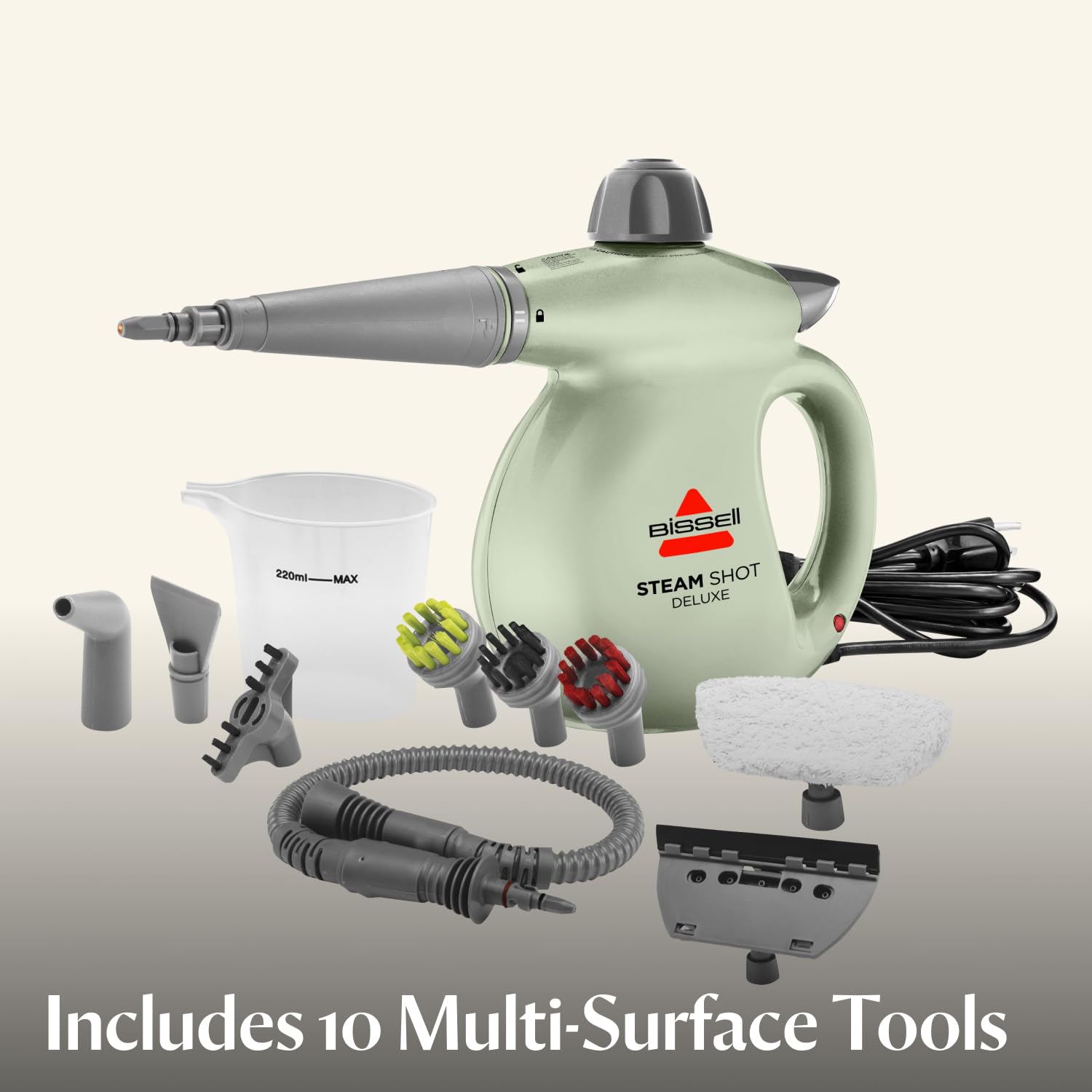 Bissell スチームクリーナー Amazon.com - BISSELL Steam Shot Deluxe handheld pressurized