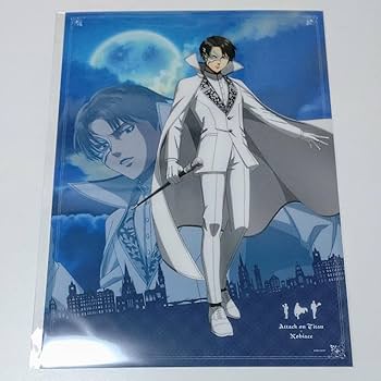 お値下げ中！ 進撃の巨人 リヴァイ A3クリアポスター ベース