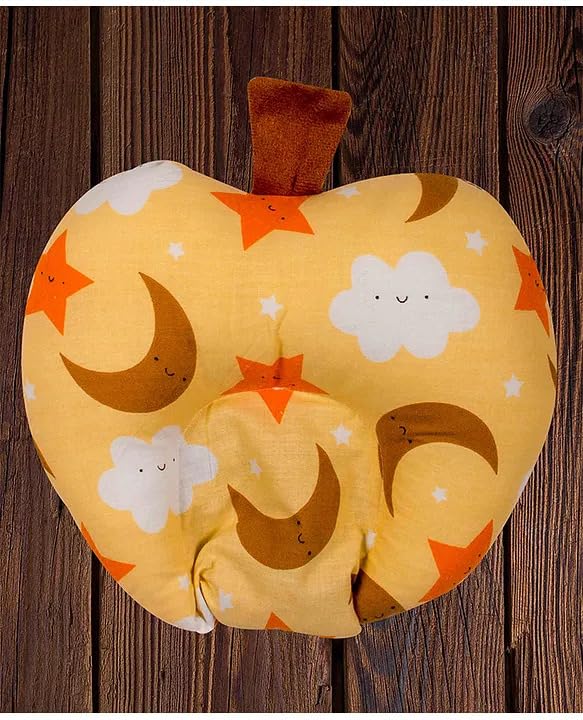 Coussin imprimé nuage Jaune Mustered Seeds RAI pour soulager le dos - 4