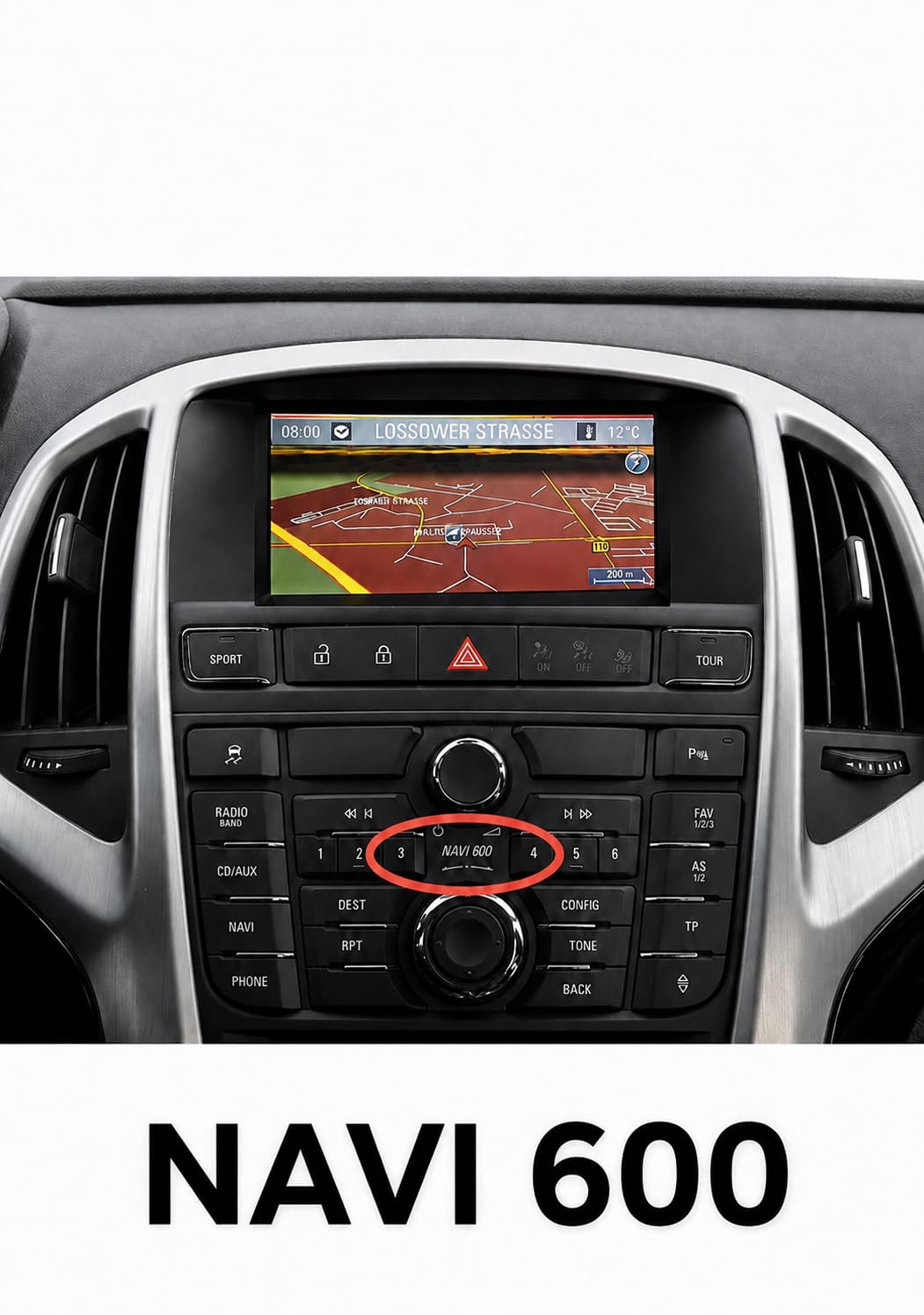 Navigation SD Karte Full Europa 2020/21 – kompatibel mit OPEL NAVI 600 NAVI 900